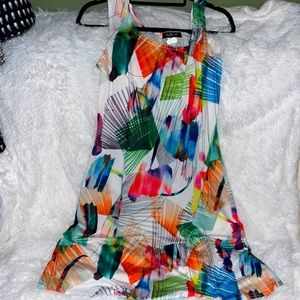 SZ MEDIUM SOPHIE A TROPICAL DRESS VACATION VIBES